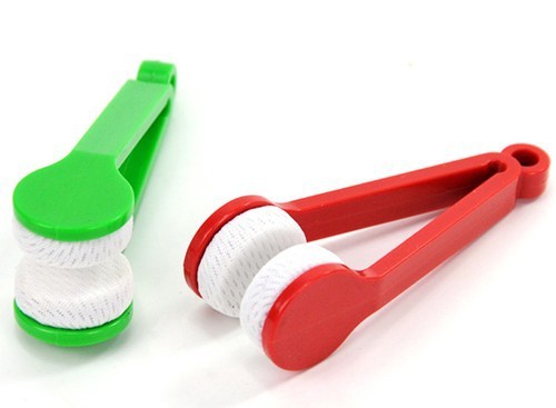 2Pcs Eyeglasses handle brush sunglasses cleaner