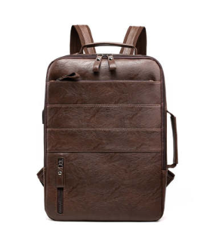 Fashion Computer Backpack Leather Bag