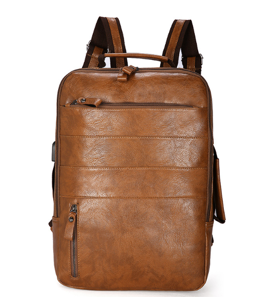 Fashion Computer Backpack Leather Bag