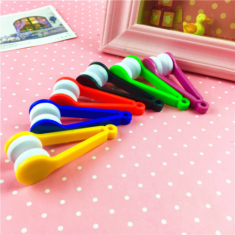 2Pcs Eyeglasses handle brush sunglasses cleaner