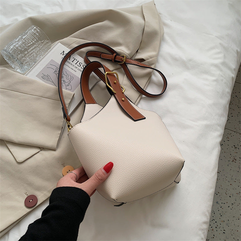Autumn And Winter Single Shoulder Bucket Bag Cross Body