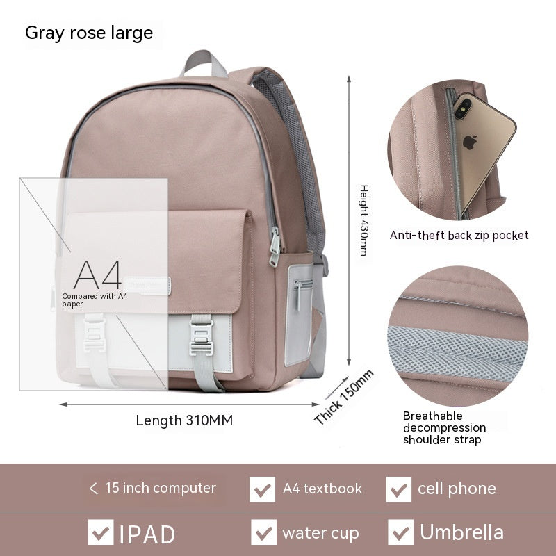 Versatile Large Capacity Travel Backpack