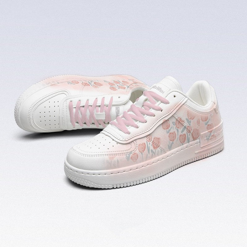 Breathable All-match Tulip Board Shoes