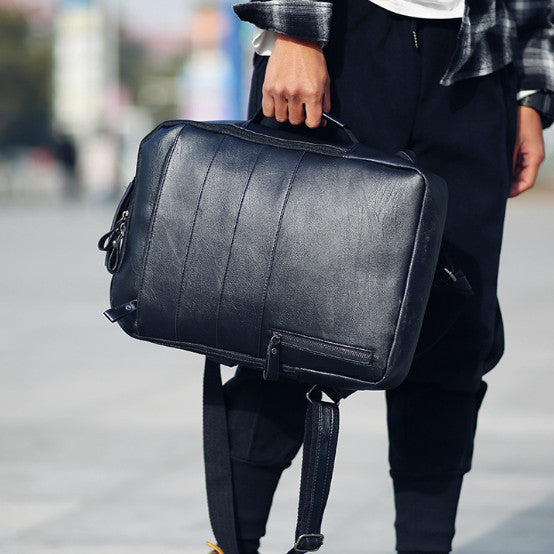 Fashion Computer Backpack Leather Bag