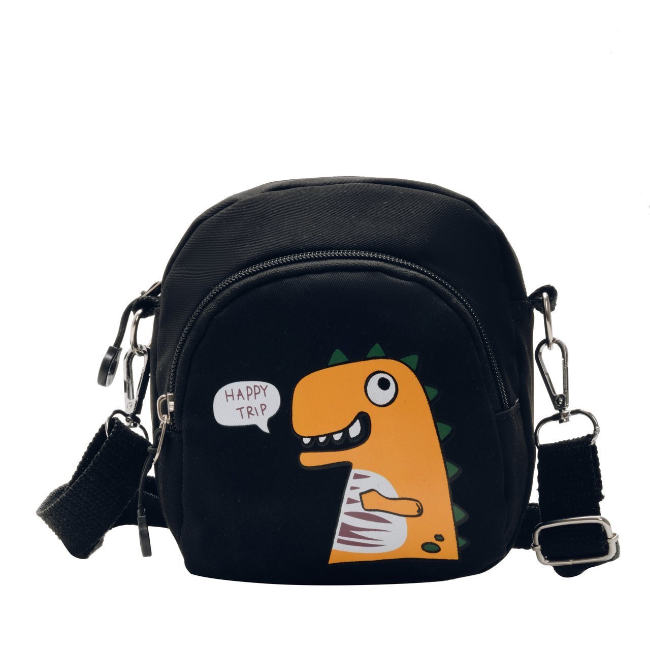 Children's Casual Cartoon Dinosaur Print Shoulder Crossbody Bag