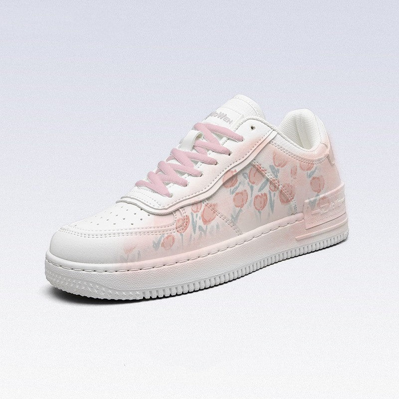 Breathable All-match Tulip Board Shoes
