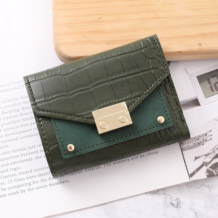 Buckle Small Money Clip Fashion Everything Matching Coin Purse