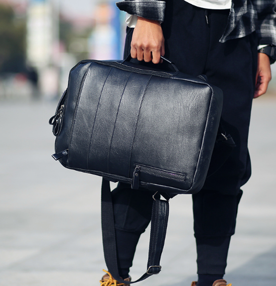 Fashion Computer Backpack Leather Bag