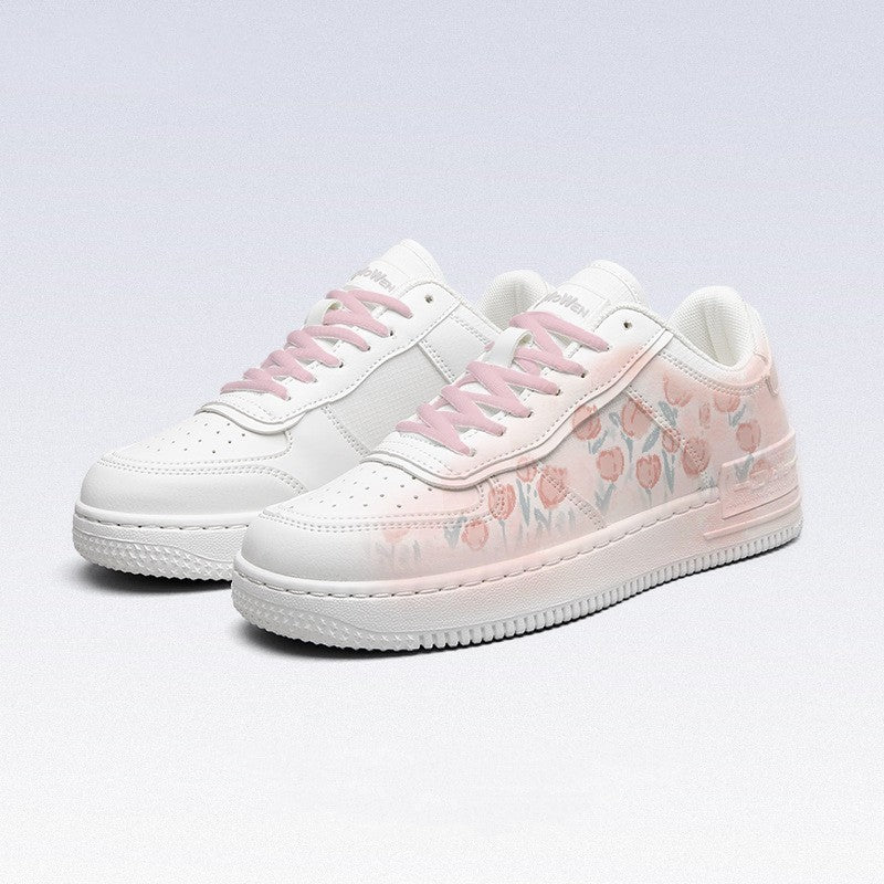 Breathable All-match Tulip Board Shoes