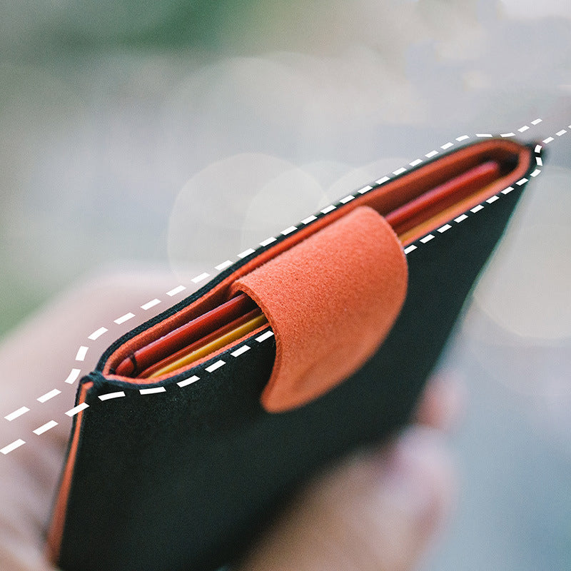 PU Leather Card Holder Men's Pop-up Card Holder