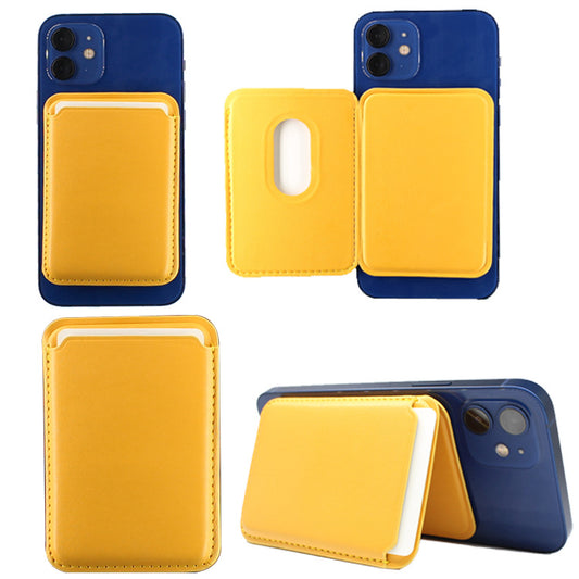 Leather Magnetic Card Holder
