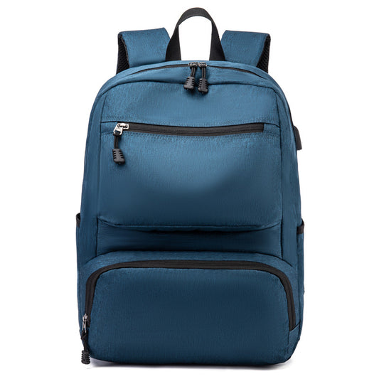 Large 15.6 Inch Laptop Computer USB Charging Backpack