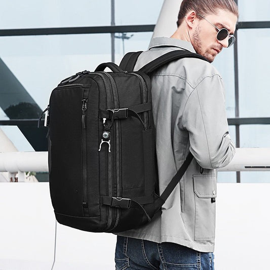 Large Capacity Backpack For Business Password Lock Bag