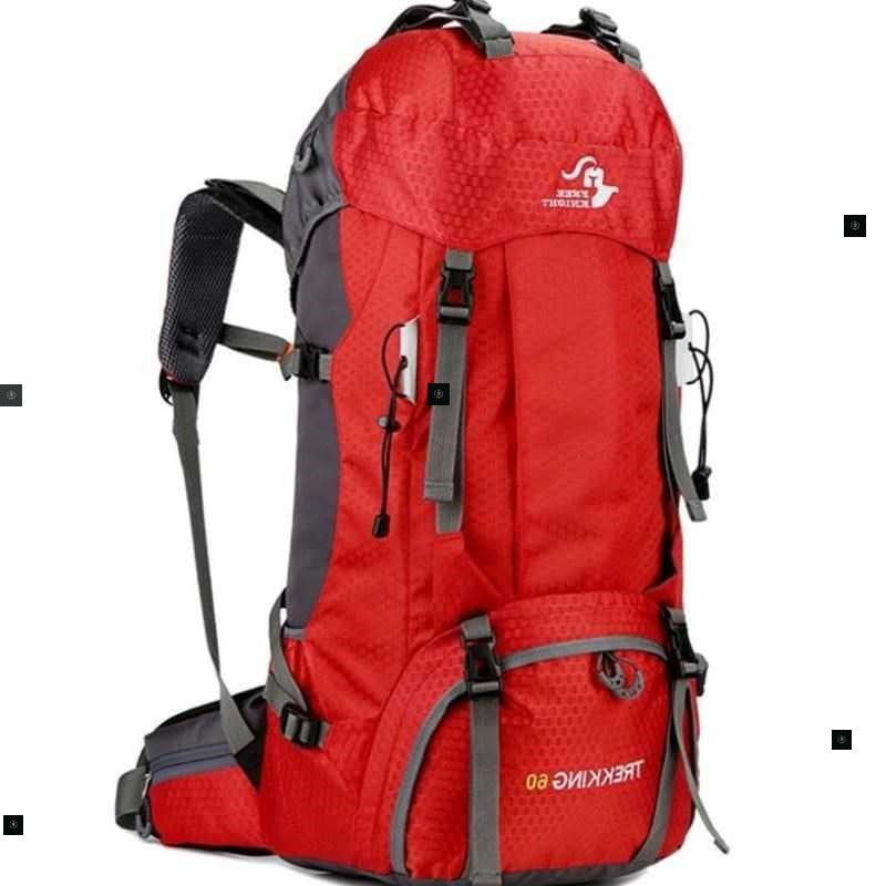 60L waterproof Hiking Camping Travel Bag climbing Backpack