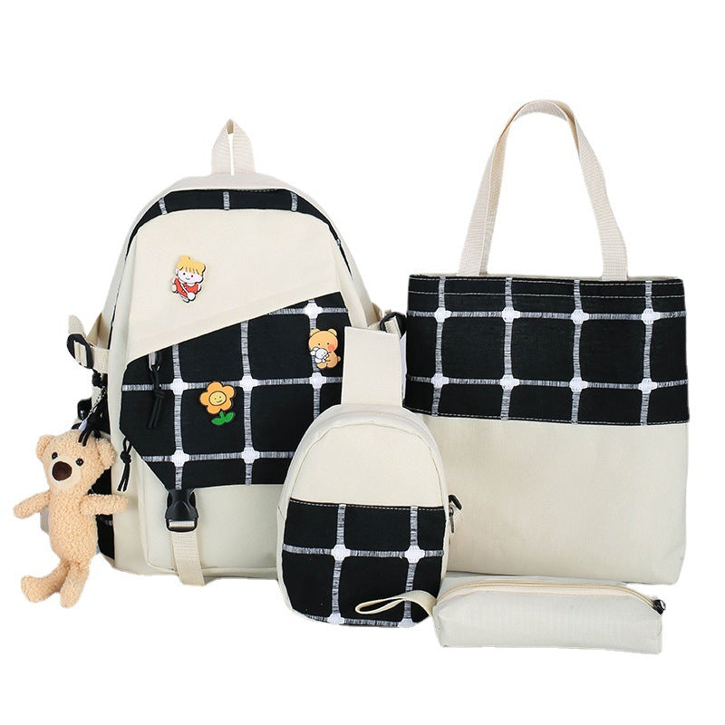 Women's Plaid Backpack