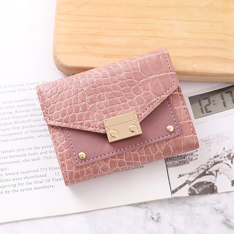 Buckle Small Money Clip Fashion Everything Matching Coin Purse