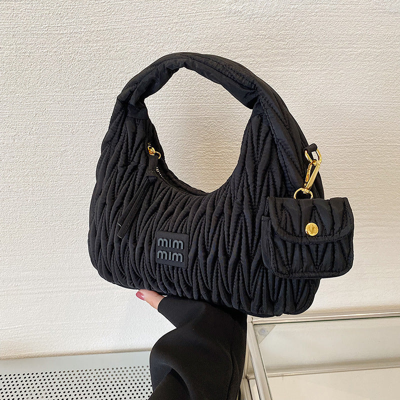 All Ins Handbag Popular Single Shoulder Fold Underarm Bag