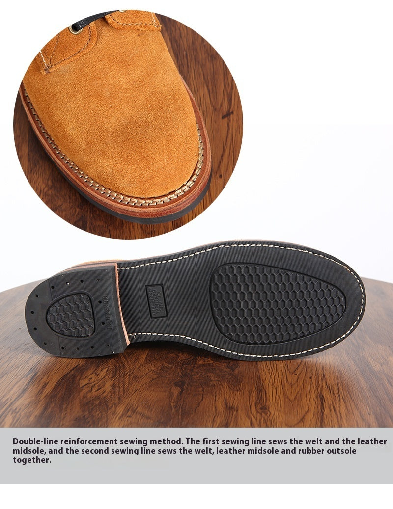 Round Head Outdoor High-top Casual Worker Boot