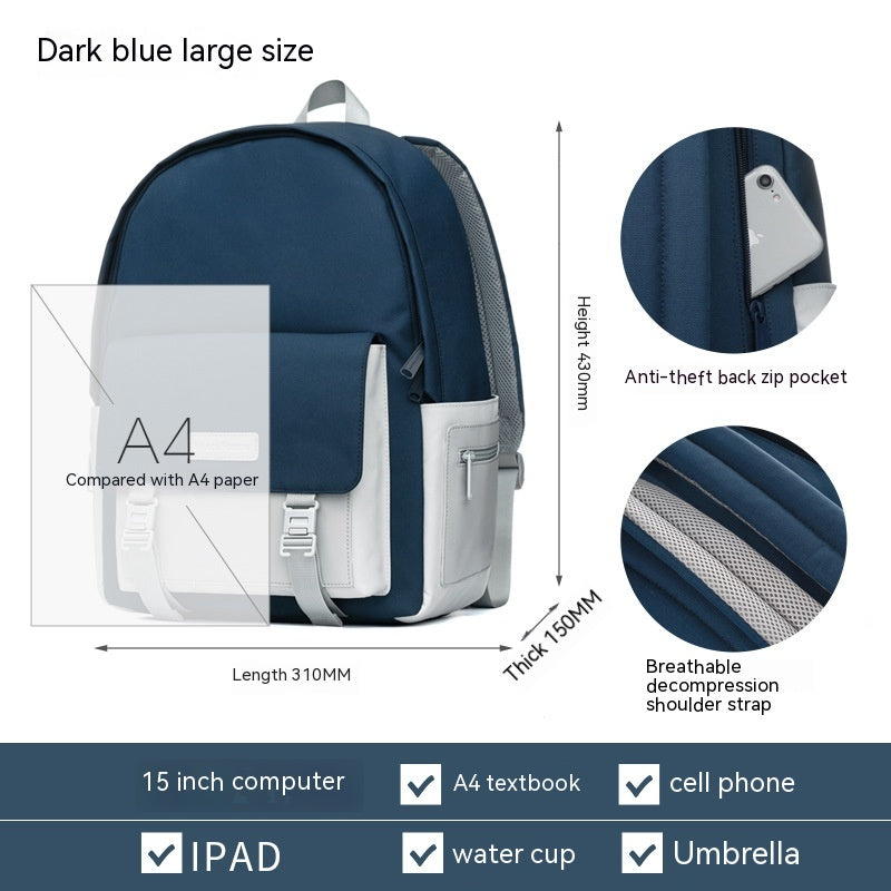 Versatile Large Capacity Travel Backpack