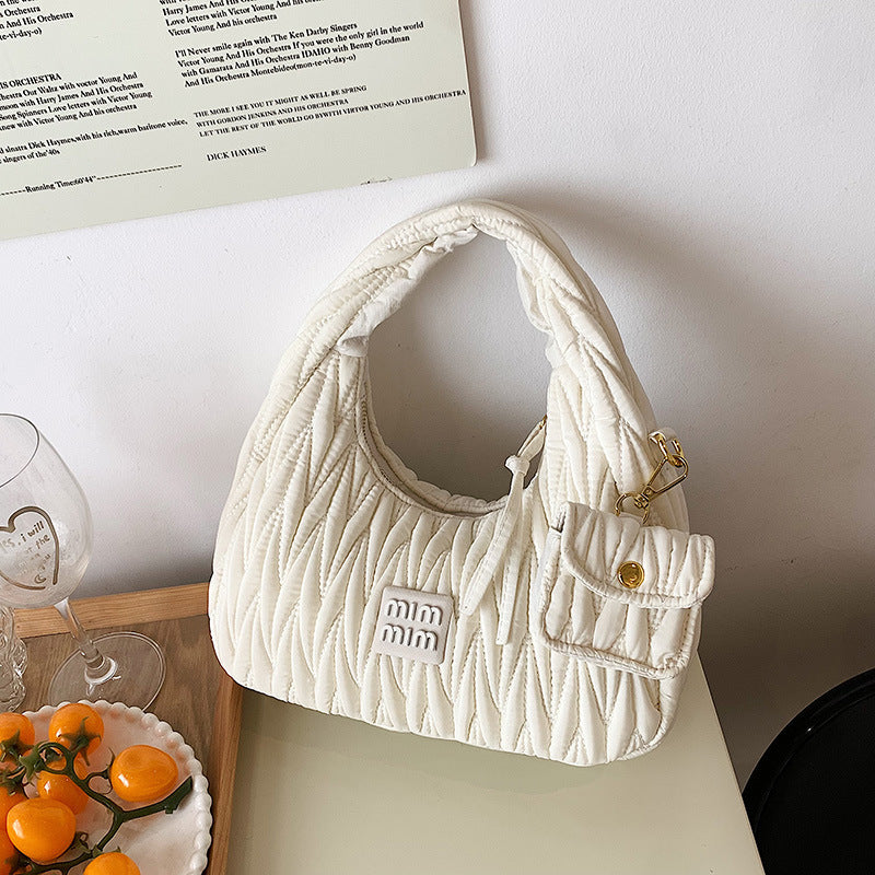 All Ins Handbag Popular Single Shoulder Fold Underarm Bag