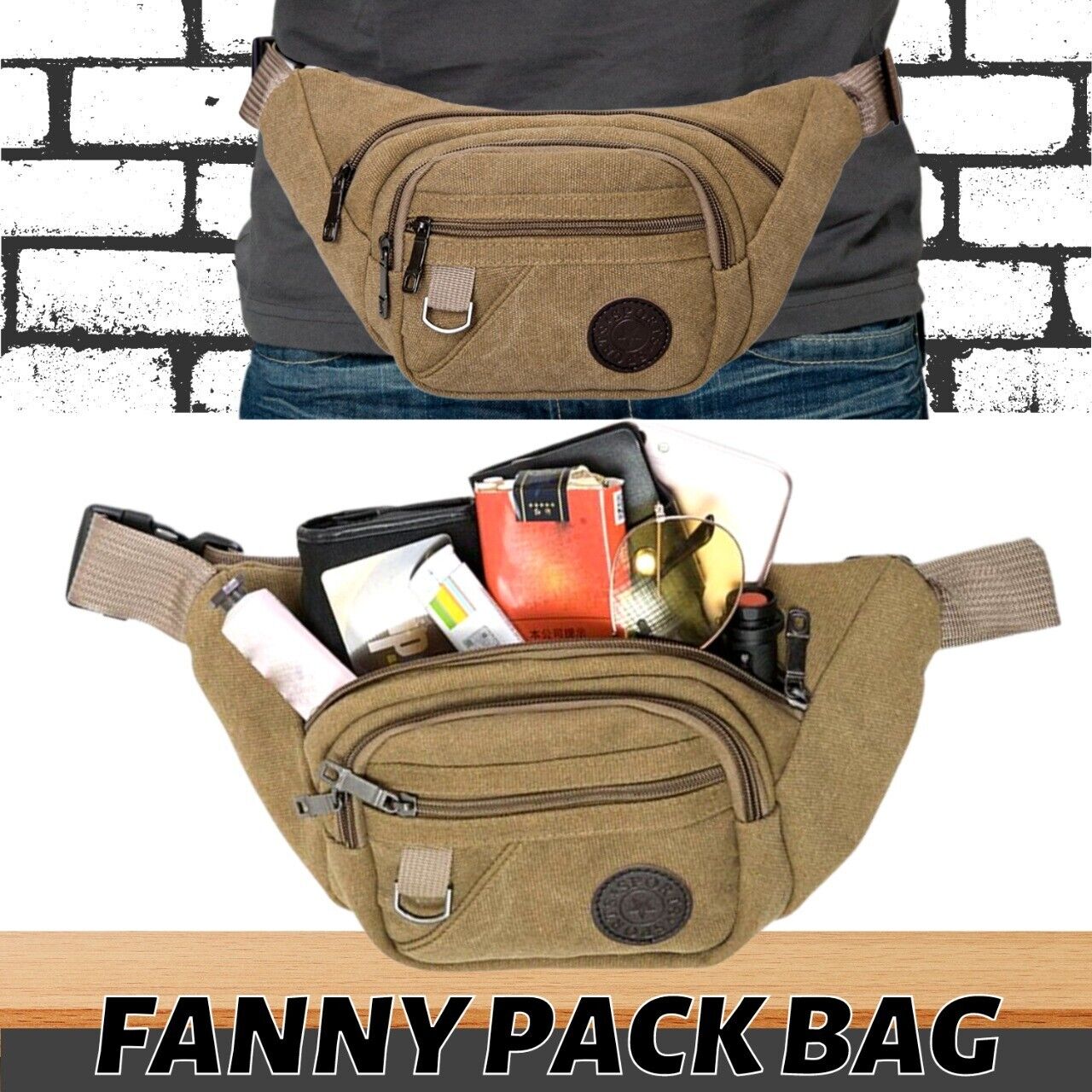 Waist Bag Outdoor Pouch Camping Hiking Running Chest New