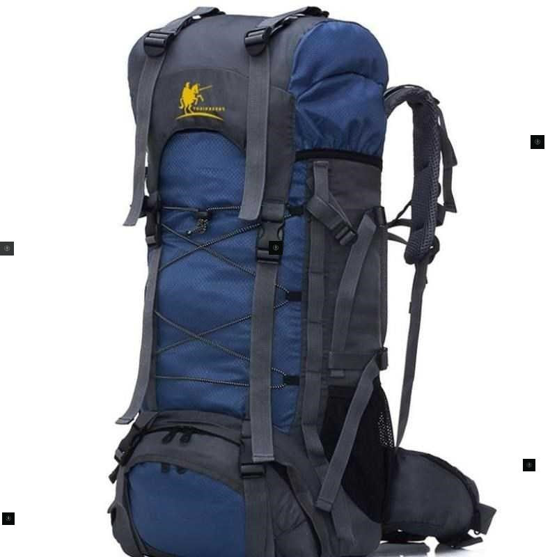 60L waterproof Hiking Camping Travel Bag climbing Backpack
