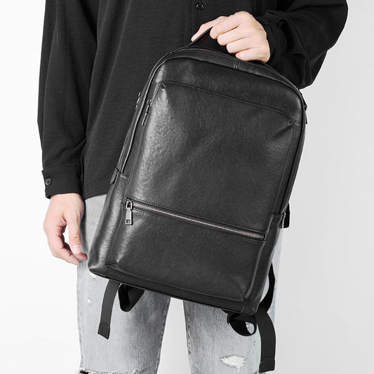 Fashion Solid Colour Backpack