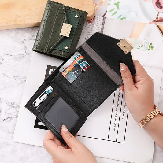 Buckle Small Money Clip Fashion Everything Matching Coin Purse