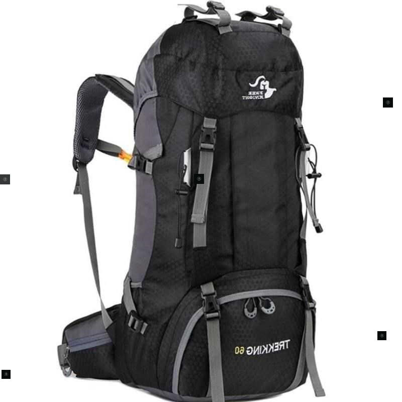 60L waterproof Hiking Camping Travel Bag climbing Backpack