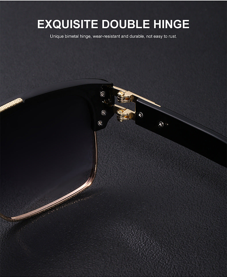 Men's Sunglasses Driving Large Frame Retro