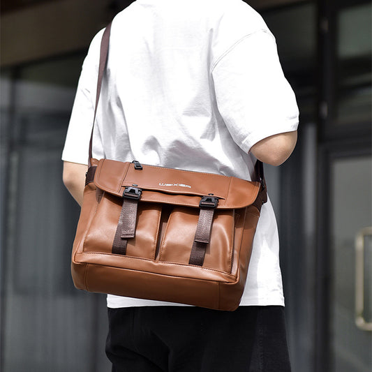 Shoulder Bag Fashion casual Large Capacity Wear-Resistant Overalls Functional Messenger Bag