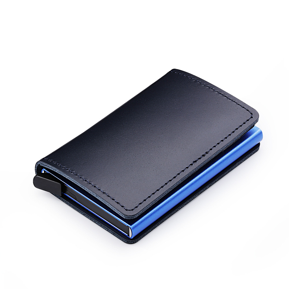 Male-Female Metal Card Holder Wallet