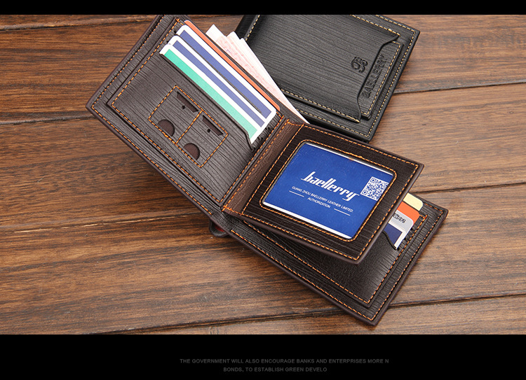 Casual Multi-Card Short Men's Wallet